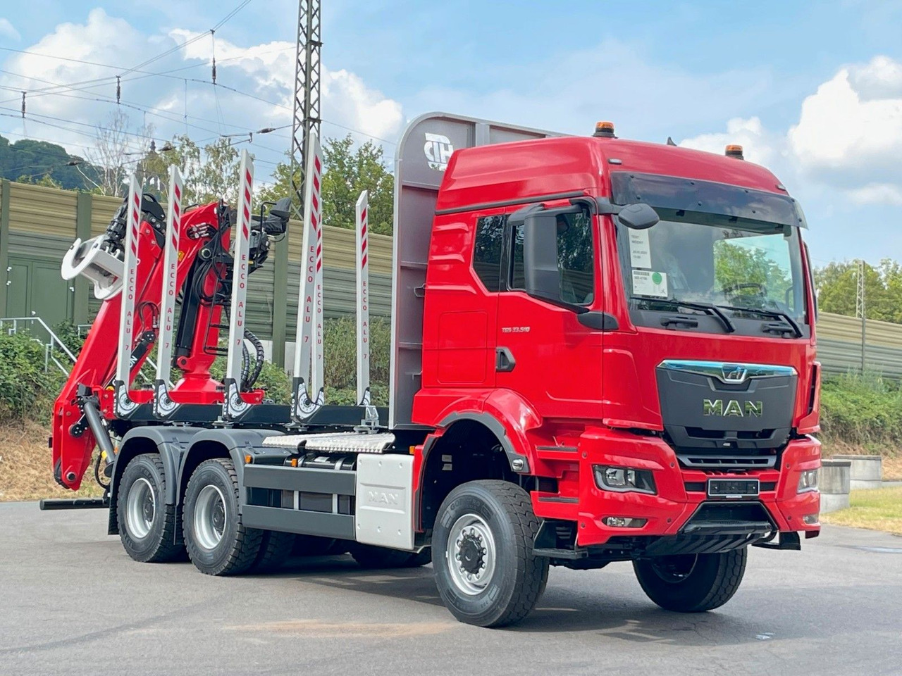MAN TGS 33.520 6X6 Euro6e Radstand 3900mm EPSILON - Logging truck, Crane truck: picture 1 MAN TGS 33.520 6X6 Euro6e Radstand 3900mm EPSILON - Logging truck, Crane truck: picture 1