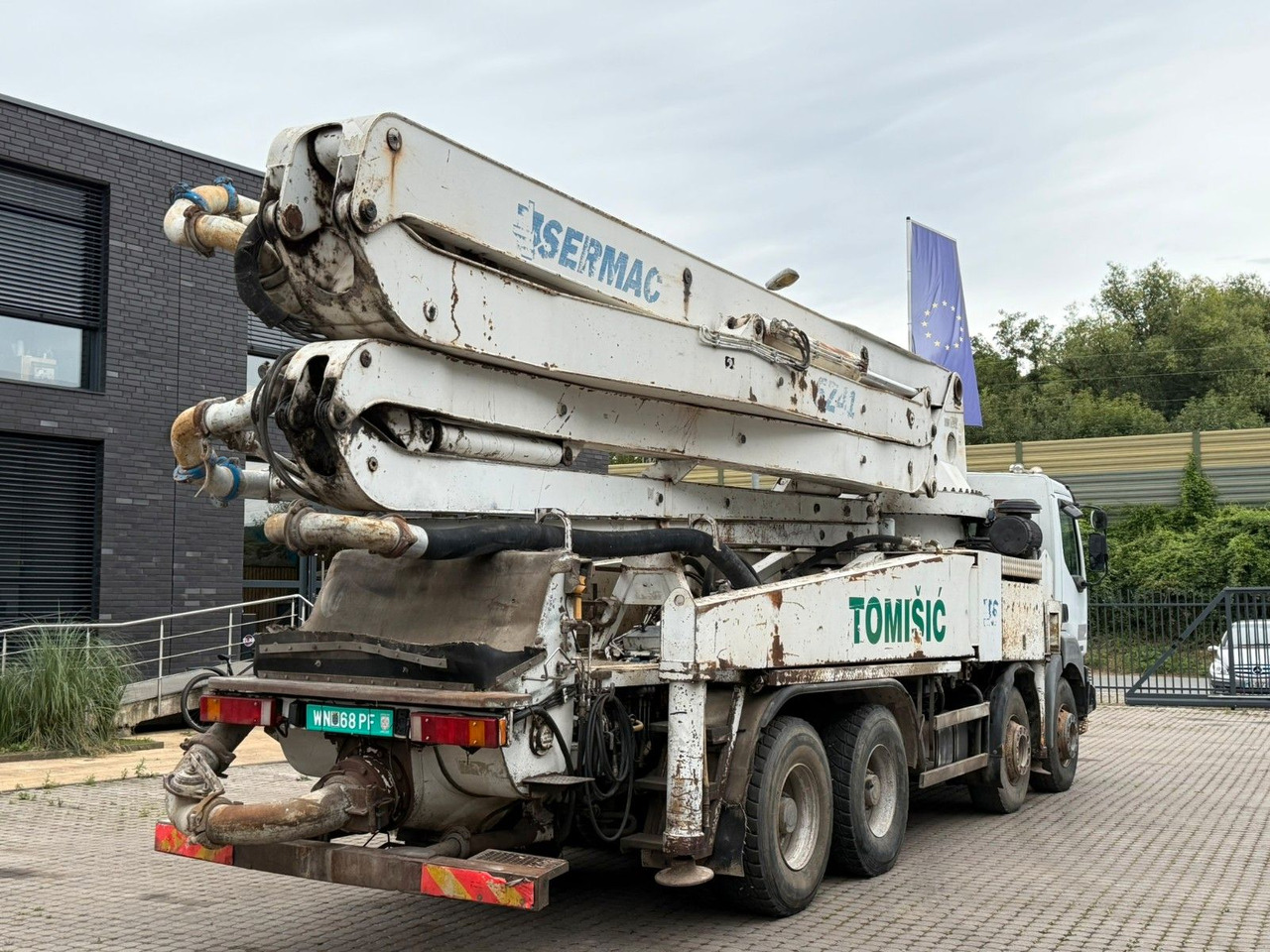 Renault Kerax 420 dci Sermac 41m Betonpumpe - Concrete pump truck: picture 4 Renault Kerax 420 dci Sermac 41m Betonpumpe - Concrete pump truck: picture 4
