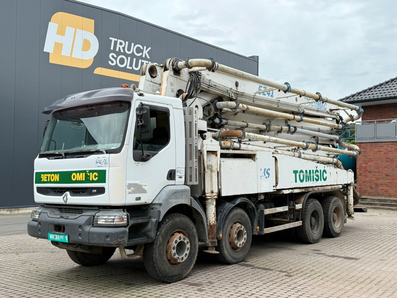 Renault Kerax 420 dci Sermac 41m Betonpumpe - Concrete pump truck: picture 1 Renault Kerax 420 dci Sermac 41m Betonpumpe - Concrete pump truck: picture 1