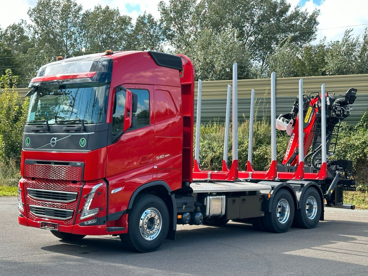 Volvo FH 540 6x4 LogLift EPSILON - Logging truck, Crane truck: picture 4 Volvo FH 540 6x4 LogLift EPSILON - Logging truck, Crane truck: picture 4