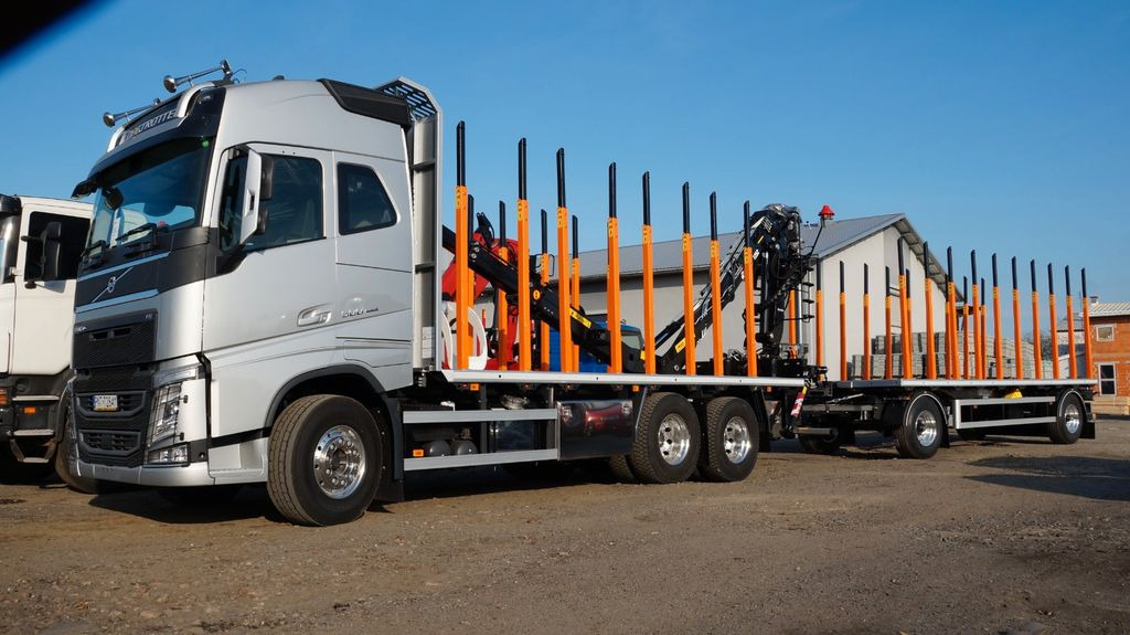 Volvo FH 540 6x4 LogLift EPSILON Plato - Logging truck, Crane truck: picture 2 Volvo FH 540 6x4 LogLift EPSILON Plato - Logging truck, Crane truck: picture 2