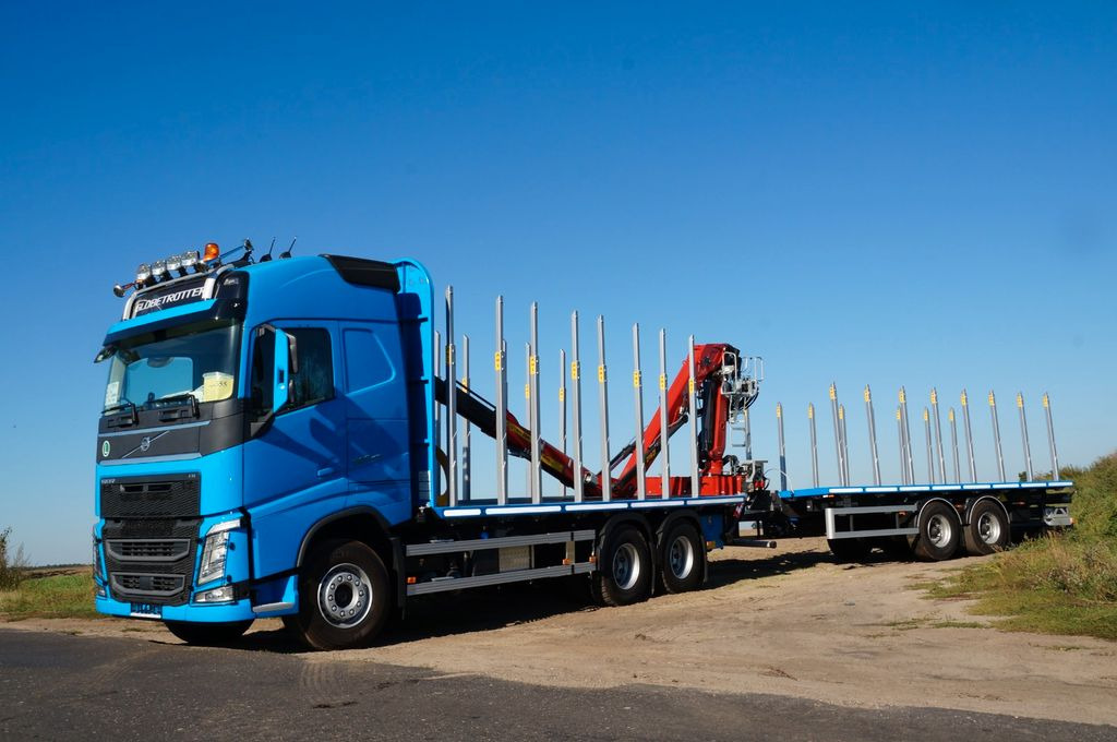 Volvo FH 540 6x4 LogLift EPSILON Plato - Logging truck, Crane truck: picture 1 Volvo FH 540 6x4 LogLift EPSILON Plato - Logging truck, Crane truck: picture 1