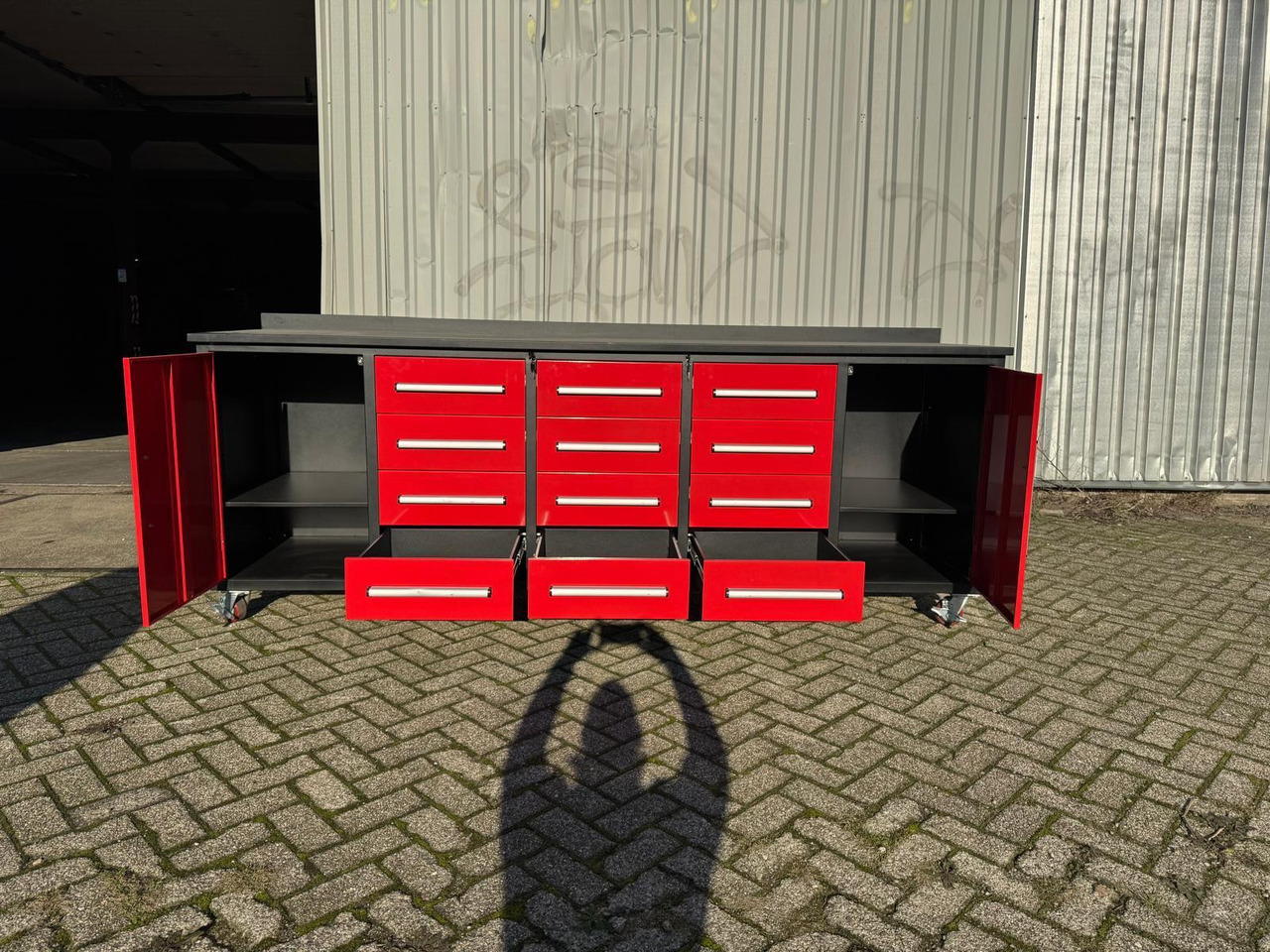 StahlWorks 10FT-12D-2-01C Gereedschapswand met 12 Lades en 2 Deuren (Nieuw) - Workshop equipment: picture 2 StahlWorks 10FT-12D-2-01C Gereedschapswand met 12 Lades en 2 Deuren (Nieuw) - Workshop equipment: picture 2