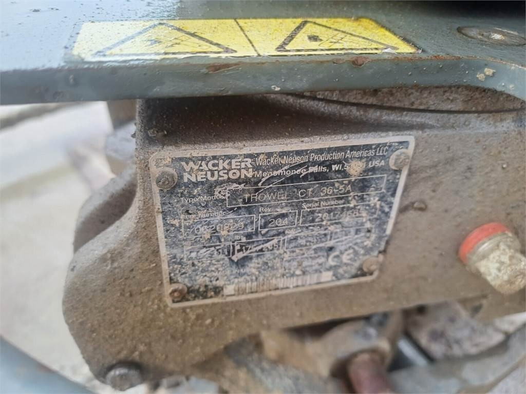 Wacker Neuson Trowel ct36-5a betonihierrin - Power trowel: picture 4 Wacker Neuson Trowel ct36-5a betonihierrin - Power trowel: picture 4