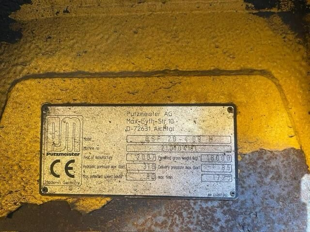 Mercedes-Benz Axor - Stationary concrete pump: picture 4 Mercedes-Benz Axor - Stationary concrete pump: picture 4