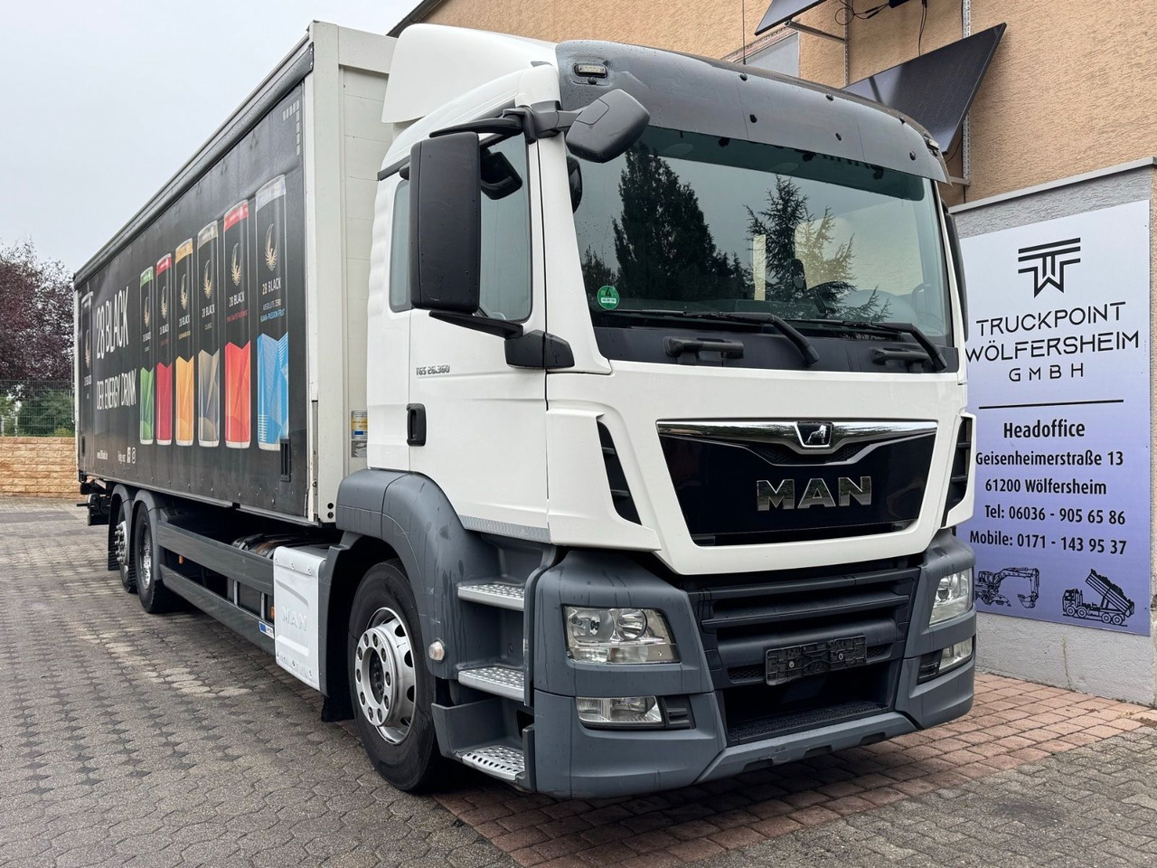 MAN TGS 26.360/LBW/Lenk-Lift/AHK/Voll-Luft - Beverage truck: picture 1 MAN TGS 26.360/LBW/Lenk-Lift/AHK/Voll-Luft - Beverage truck: picture 1