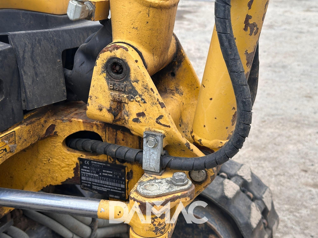 Mini excavator KOMATSU PC09: picture 17 Mini excavator KOMATSU PC09: picture 17