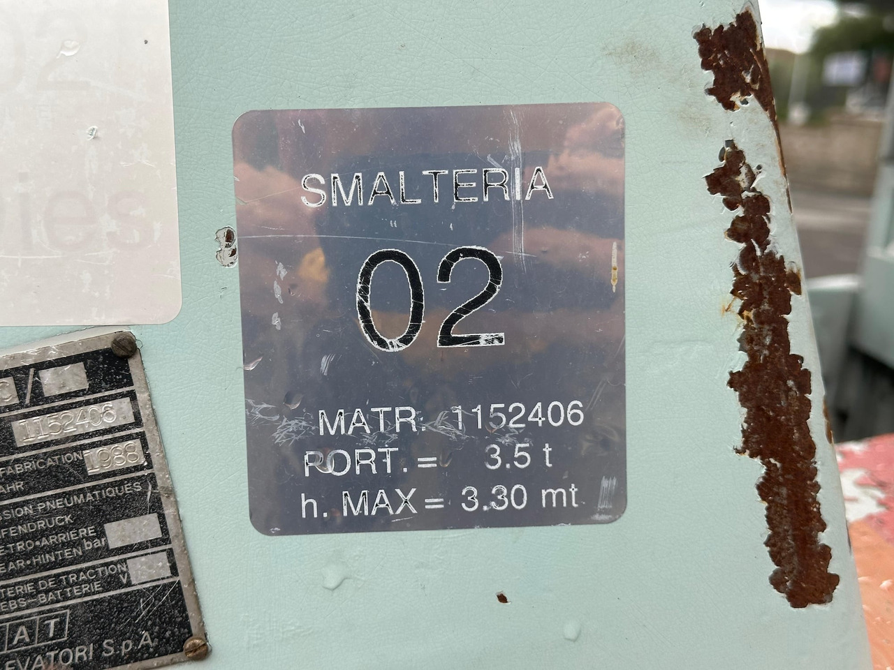 Forklift OM DI35C: picture 9 Forklift OM DI35C: picture 9