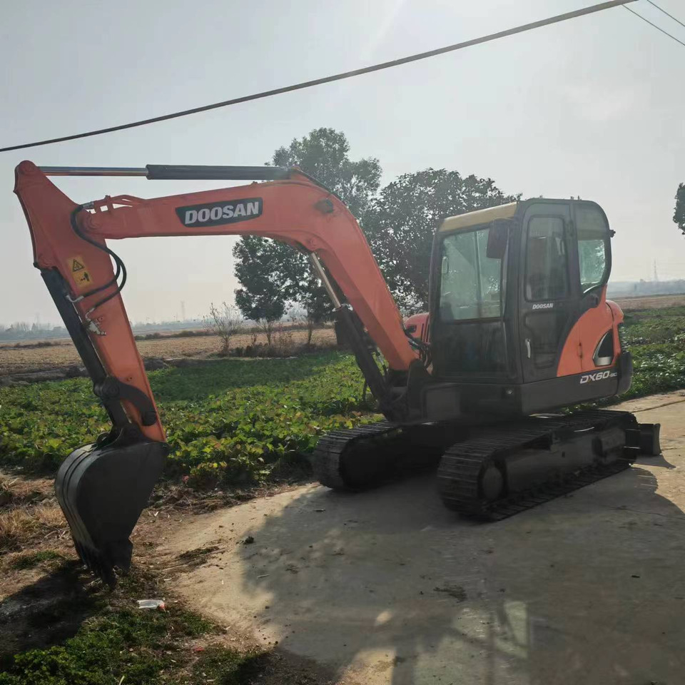 DOOSAN DX60 - Mini excavator: picture 4 DOOSAN DX60 - Mini excavator: picture 4