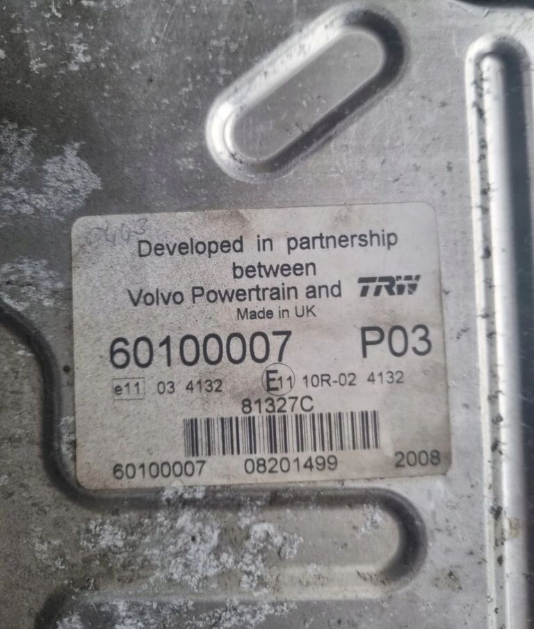 TRW 60100007, P03 Renault MIDLUM ,PREMIUM DXI ,VOLVO FL, FE D7 truck - ECU for Truck: picture 3 TRW 60100007, P03 Renault MIDLUM ,PREMIUM DXI ,VOLVO FL, FE D7 truck - ECU for Truck: picture 3