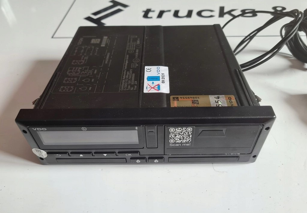 VDO TACHOGRAF VDO 12V/24V R4.1 2024 ROK 2 GENERACJI - Tachograph for Truck: picture 2 VDO TACHOGRAF VDO 12V/24V R4.1 2024 ROK 2 GENERACJI - Tachograph for Truck: picture 2