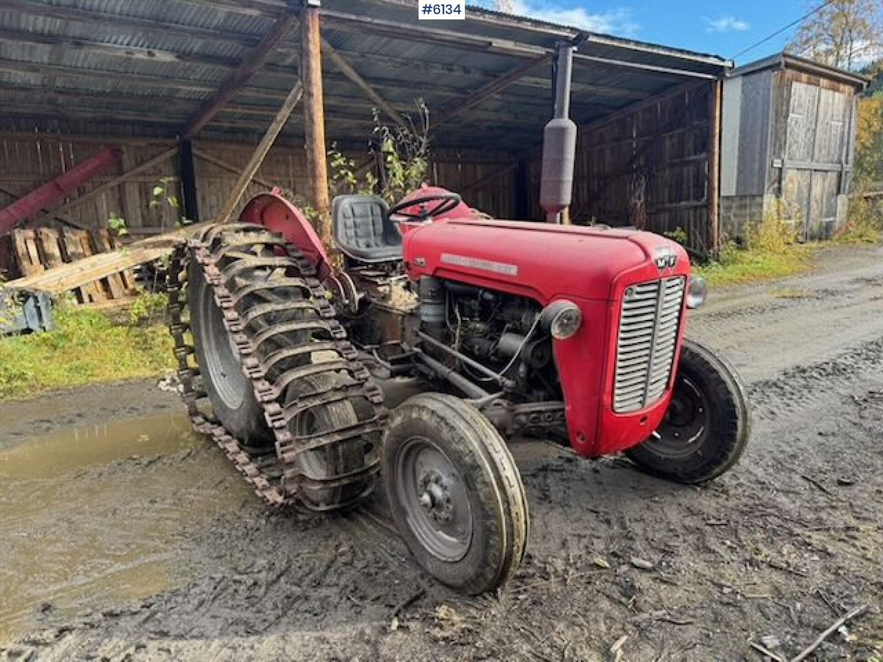 1973 Massey Ferguson 35 with tracks. WATCH VIDEO! - Farm tractor: picture 3 1973 Massey Ferguson 35 with tracks. WATCH VIDEO! - Farm tractor: picture 3