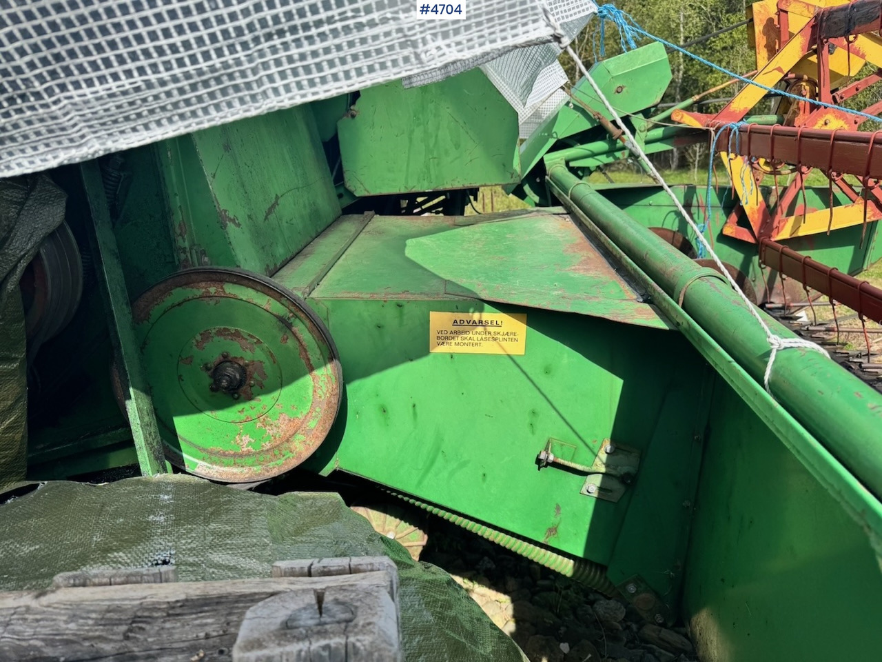 Combine harvester 1978 Volvo BM Aktiv 800: picture 26
