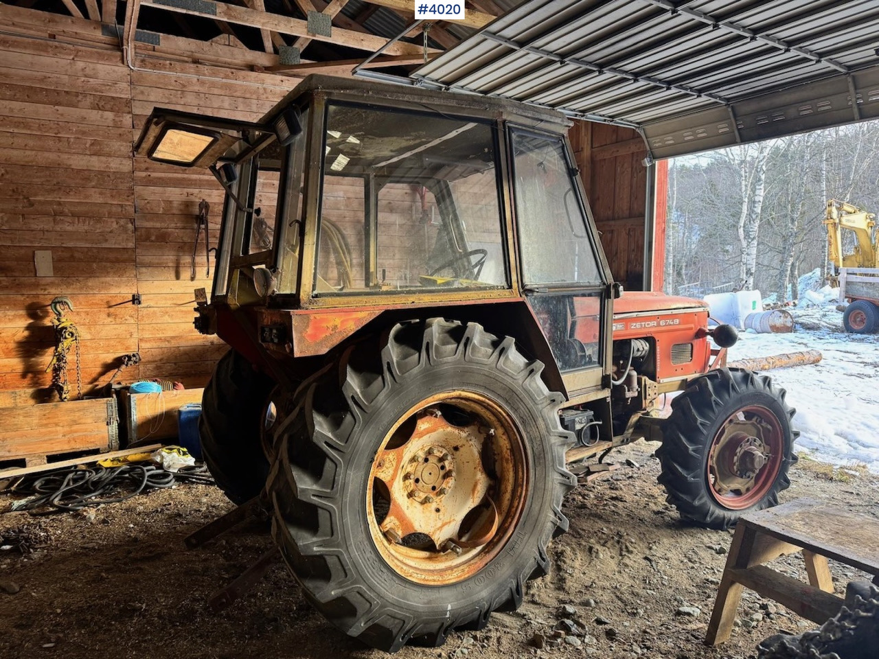 1978 Zetor 6748 4x4. (Needs some repairs) - Farm tractor: picture 4 1978 Zetor 6748 4x4. (Needs some repairs) - Farm tractor: picture 4