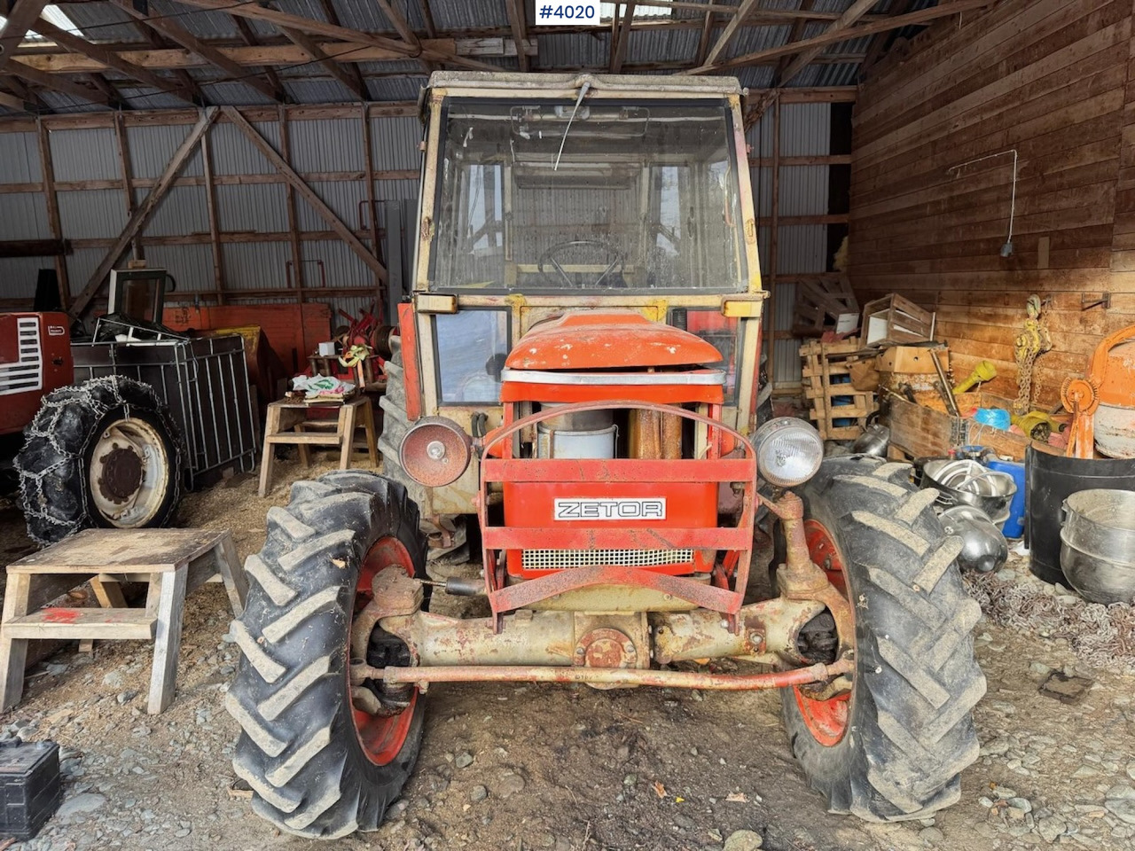 Farm tractor 1978 Zetor 6748 4x4. (Needs some repairs): picture 6