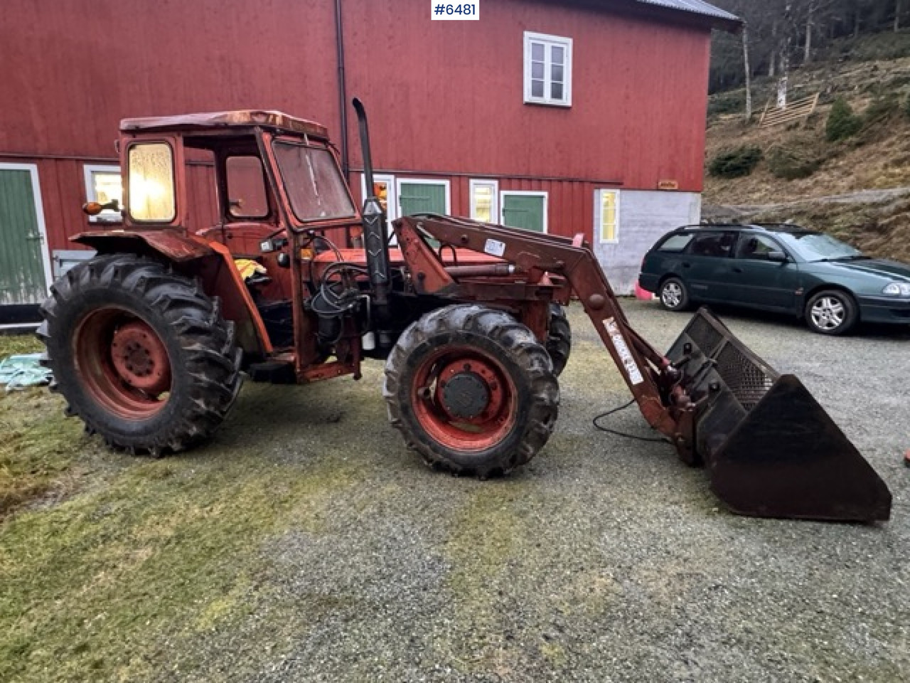 1979 SAME Kosarod 70 with loader and 2 buckets! Repair object - Farm tractor: picture 4 1979 SAME Kosarod 70 with loader and 2 buckets! Repair object - Farm tractor: picture 4