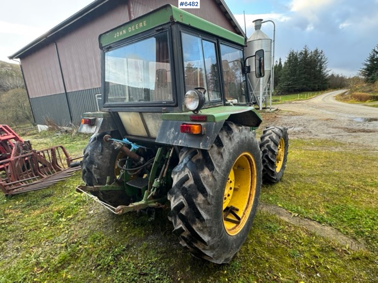 Farm tractor 1983 John Deere 1140. WATCH THE VIDEO!: picture 9