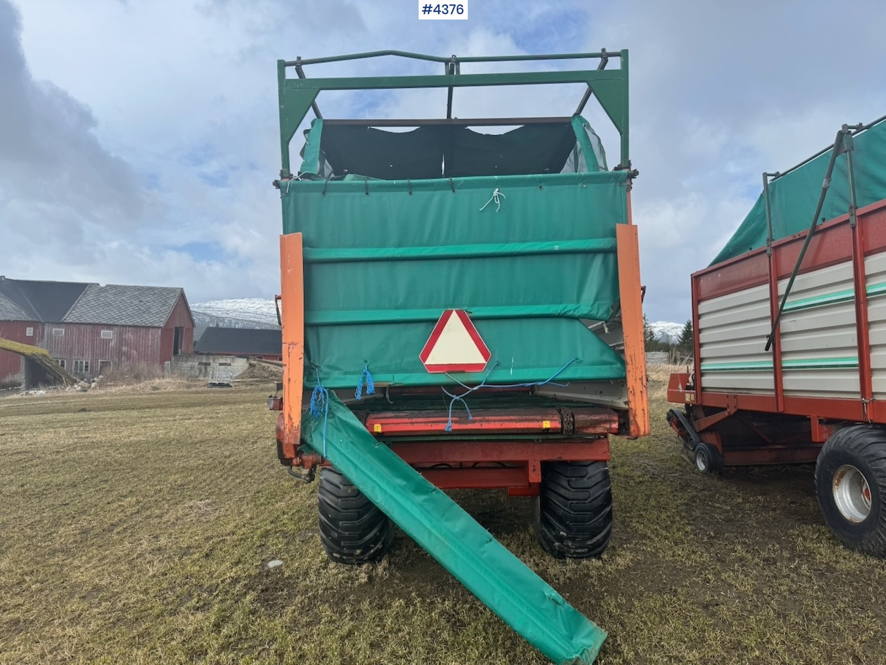 1990 Orkel Splitt 14 forage wagon - Hay and forage equipment: picture 3 1990 Orkel Splitt 14 forage wagon - Hay and forage equipment: picture 3