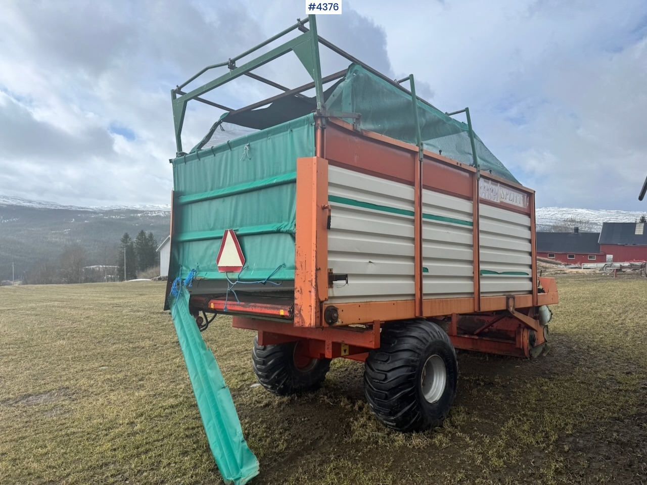 1990 Orkel Splitt 14 forage wagon - Hay and forage equipment: picture 2 1990 Orkel Splitt 14 forage wagon - Hay and forage equipment: picture 2