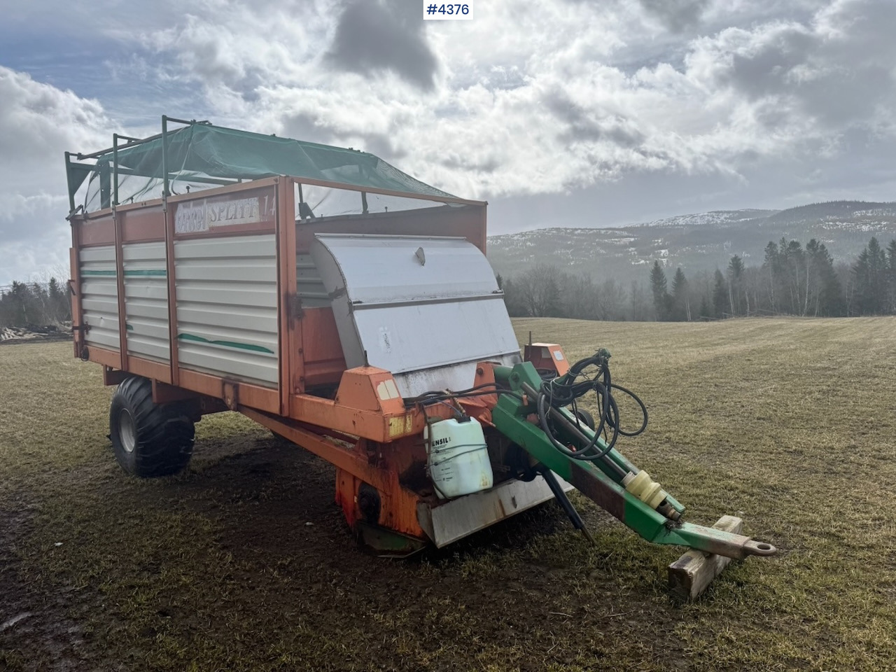 1990 Orkel Splitt 14 forage wagon - Hay and forage equipment: picture 1 1990 Orkel Splitt 14 forage wagon - Hay and forage equipment: picture 1