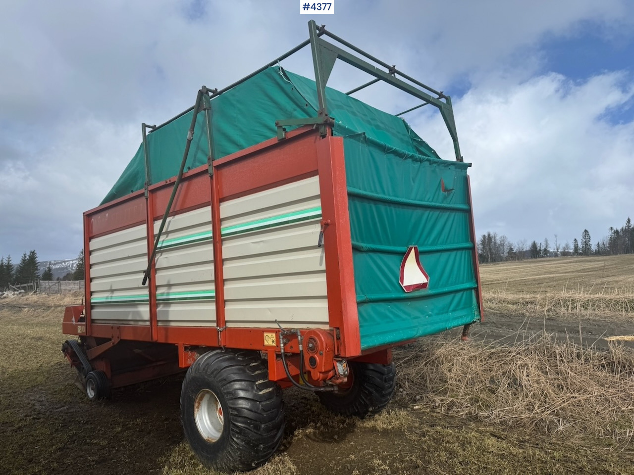1990 Orkel Splitt 14 forage wagon - Hay and forage equipment: picture 4 1990 Orkel Splitt 14 forage wagon - Hay and forage equipment: picture 4