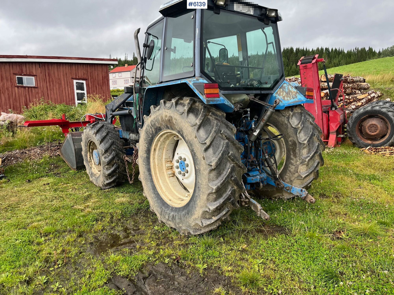 1992 Ford 5640 w/ Trima front loader - Farm tractor: picture 3 1992 Ford 5640 w/ Trima front loader - Farm tractor: picture 3