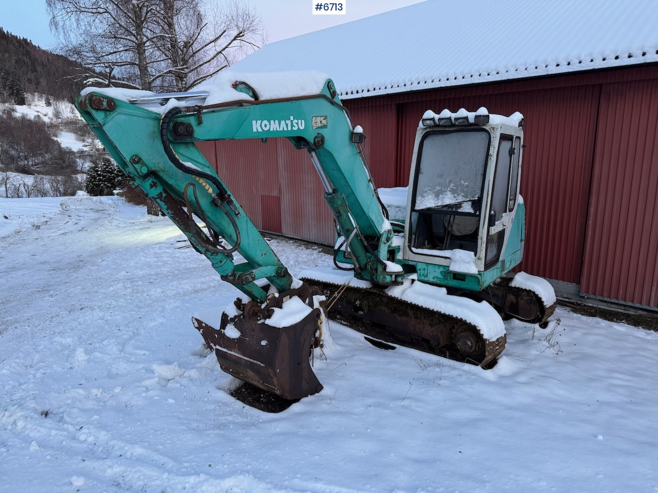 1994 Komatsu PC 95 w/ 2 buckets. - Excavator: picture 5 1994 Komatsu PC 95 w/ 2 buckets. - Excavator: picture 5