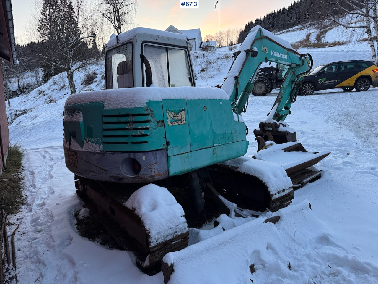1994 Komatsu PC 95 w/ 2 buckets. - Excavator: picture 3 1994 Komatsu PC 95 w/ 2 buckets. - Excavator: picture 3