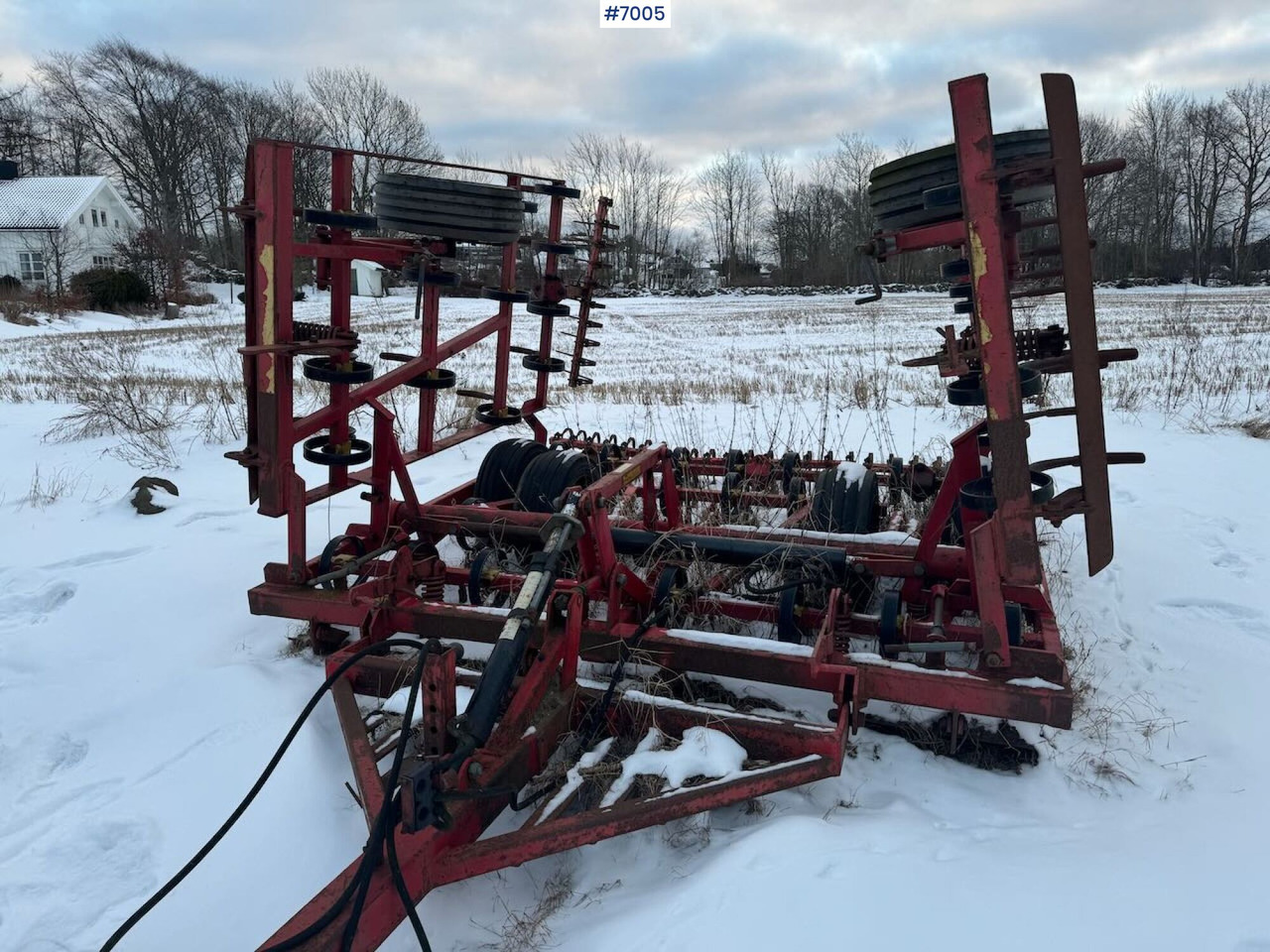 1995 Spring harrow with slag plank - Soil tillage equipment: picture 3 1995 Spring harrow with slag plank - Soil tillage equipment: picture 3