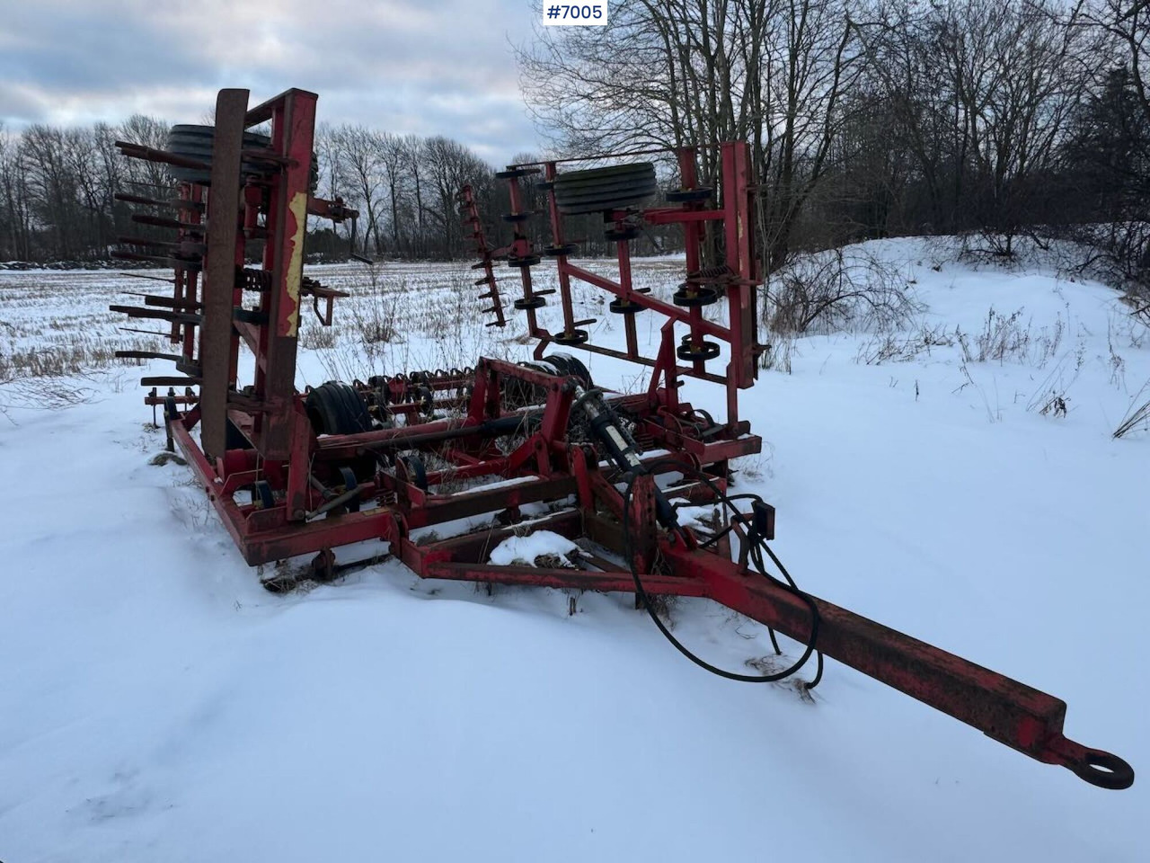 1995 Spring harrow with slag plank - Soil tillage equipment: picture 1 1995 Spring harrow with slag plank - Soil tillage equipment: picture 1
