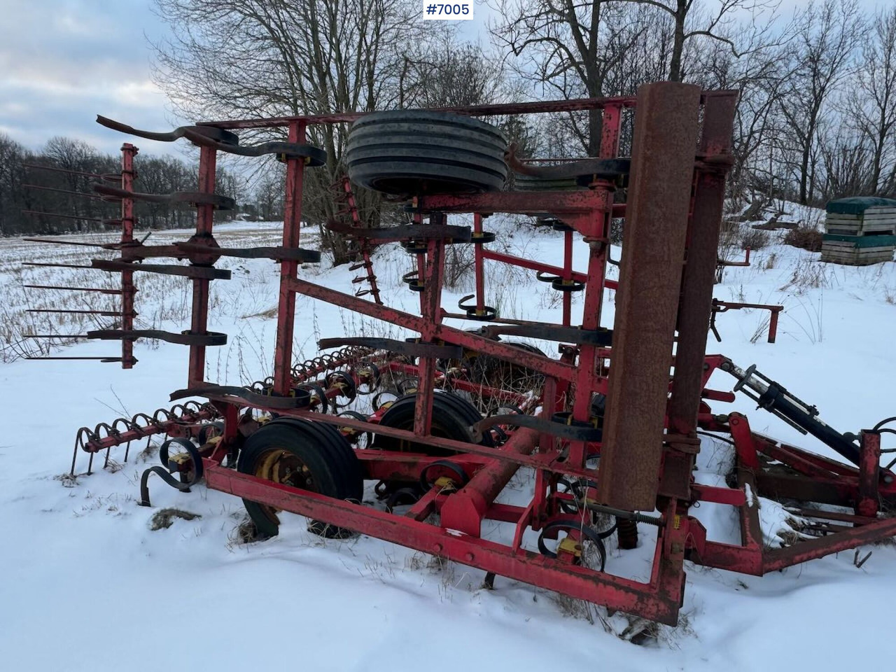 1995 Spring harrow with slag plank - Soil tillage equipment: picture 4 1995 Spring harrow with slag plank - Soil tillage equipment: picture 4