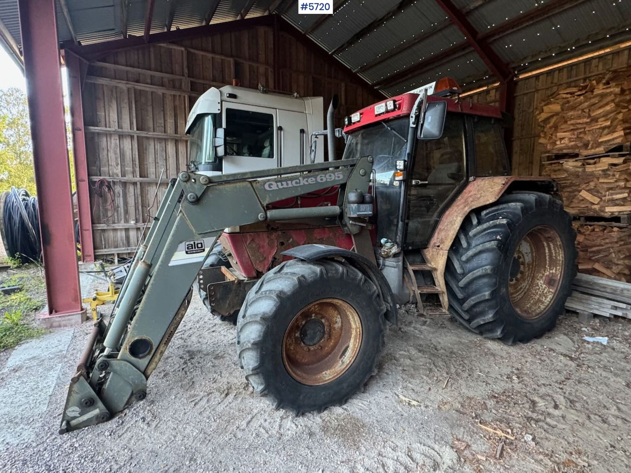 1996 Case 5140 4x4 w/ Quicke front loader - Farm tractor: picture 1 1996 Case 5140 4x4 w/ Quicke front loader - Farm tractor: picture 1