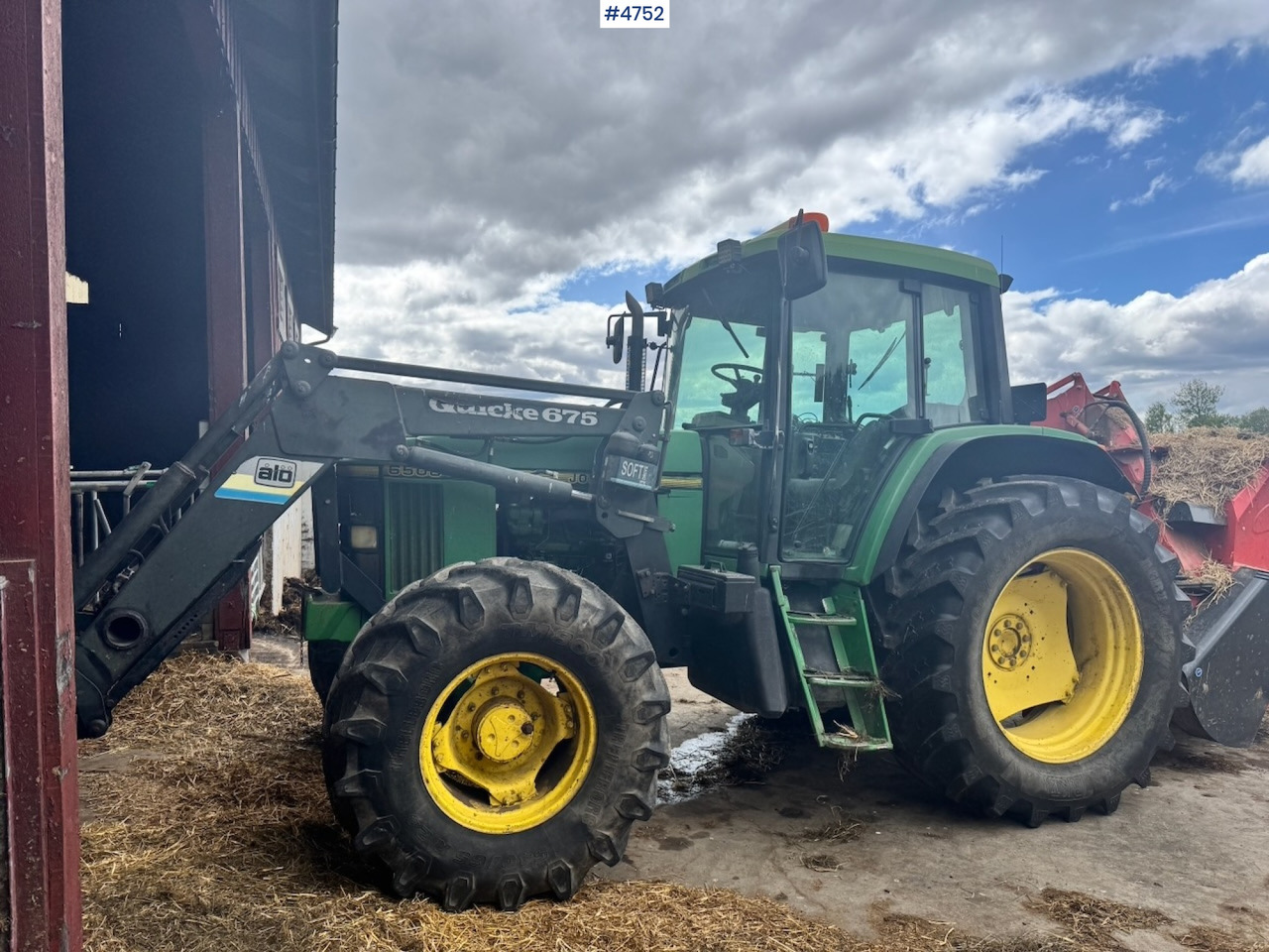 Farm tractor 1998 John Deere 6506 4x4 w/ Front loader: picture 1