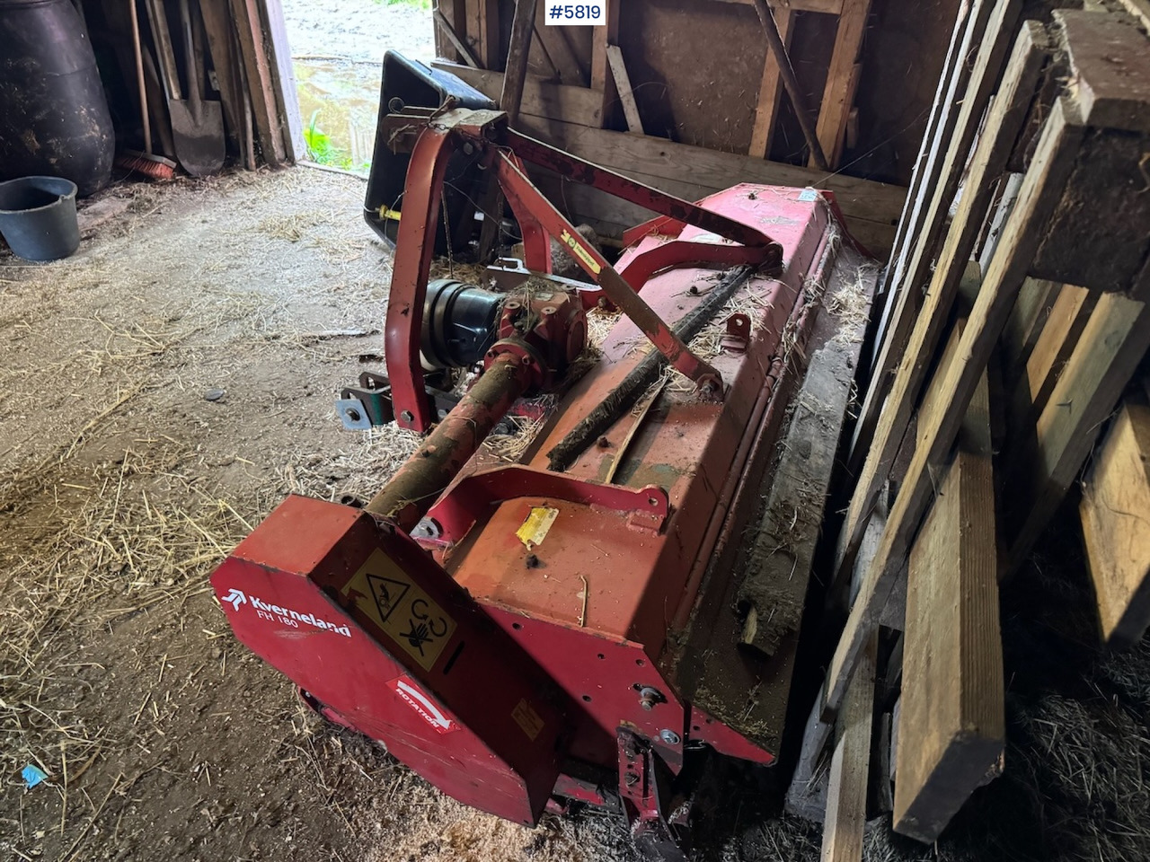 Hay and forage equipment 2003 Kverneland FH 180 Pasture mower.: picture 1