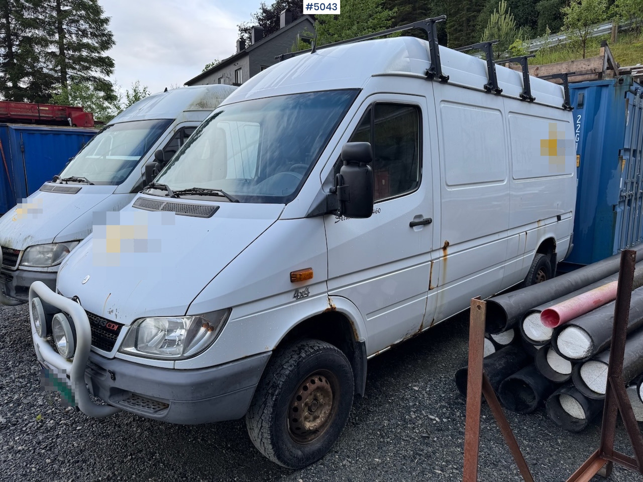 Panel van 2003 Mercedes-Benz 313 CDI Sprinter 4x4.: picture 1