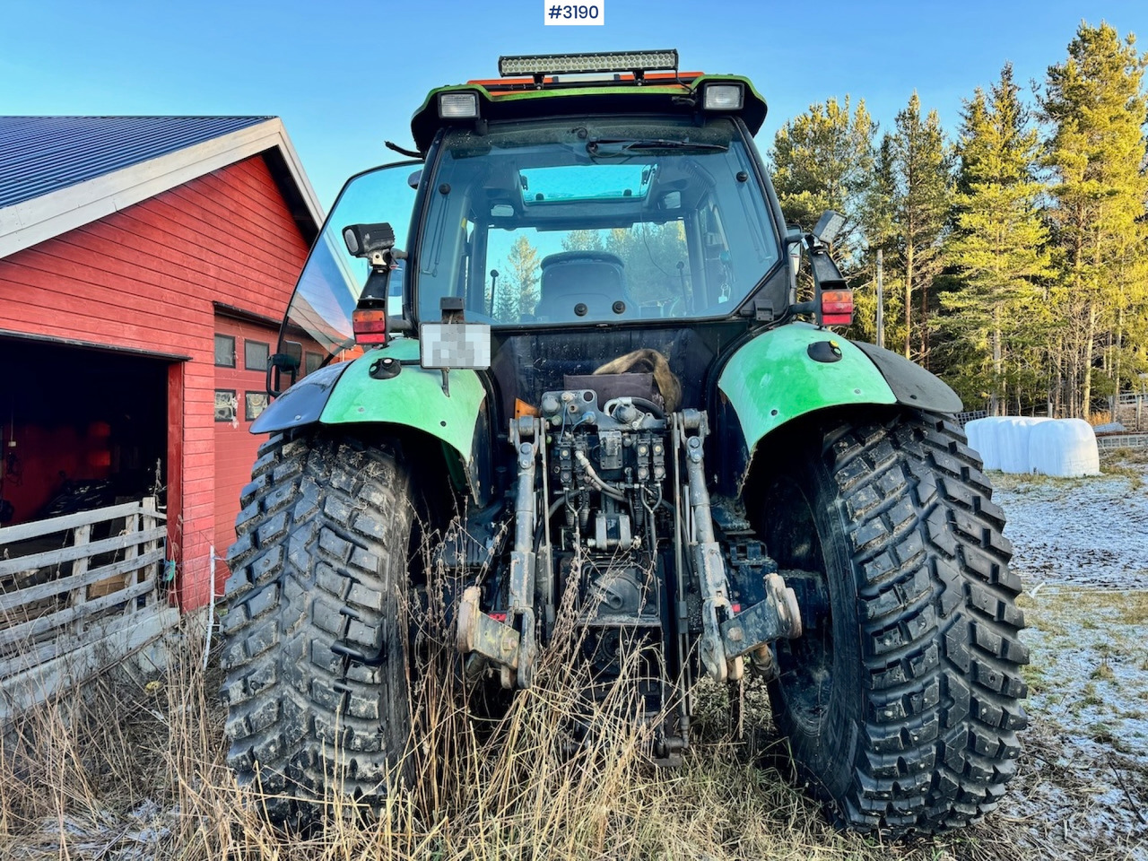 2004 Deutz-Fahr Agrotron 1130 4x4 Snow-Ready Tractor with Front Loader, Bucket, and 2 Sets of Tires - Farm tractor: picture 4 2004 Deutz-Fahr Agrotron 1130 4x4 Snow-Ready Tractor with Front Loader, Bucket, and 2 Sets of Tires - Farm tractor: picture 4