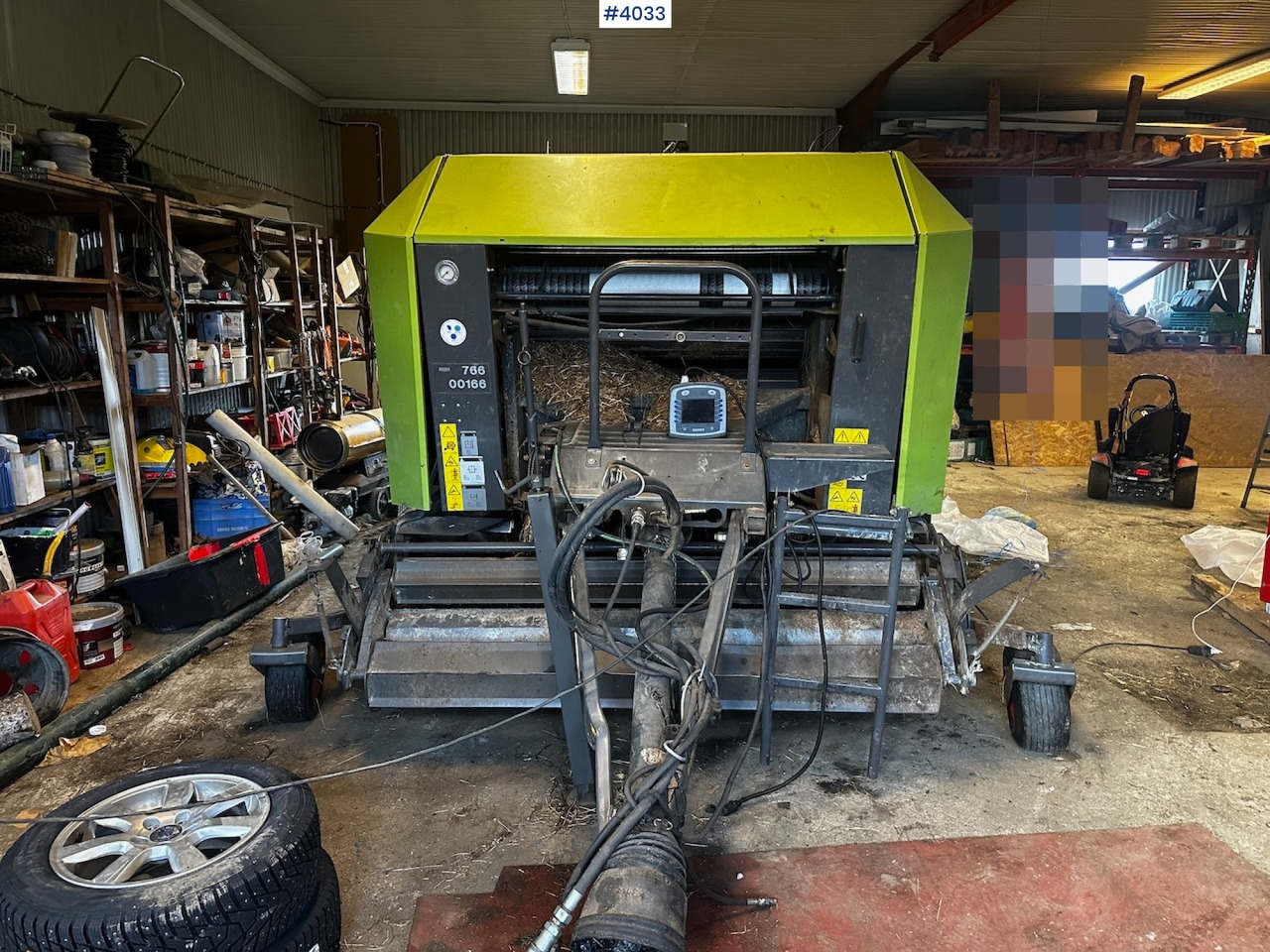 2008 Claas rollant 355 uniwrap round baler press - Hay and forage equipment: picture 2 2008 Claas rollant 355 uniwrap round baler press - Hay and forage equipment: picture 2