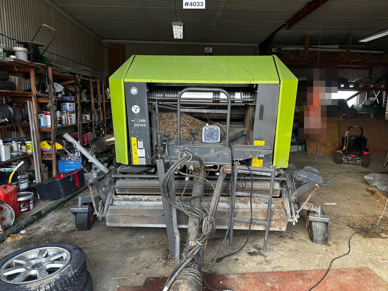 2008 Claas rollant 355 uniwrap round baler press - Hay and forage equipment: picture 4 2008 Claas rollant 355 uniwrap round baler press - Hay and forage equipment: picture 4
