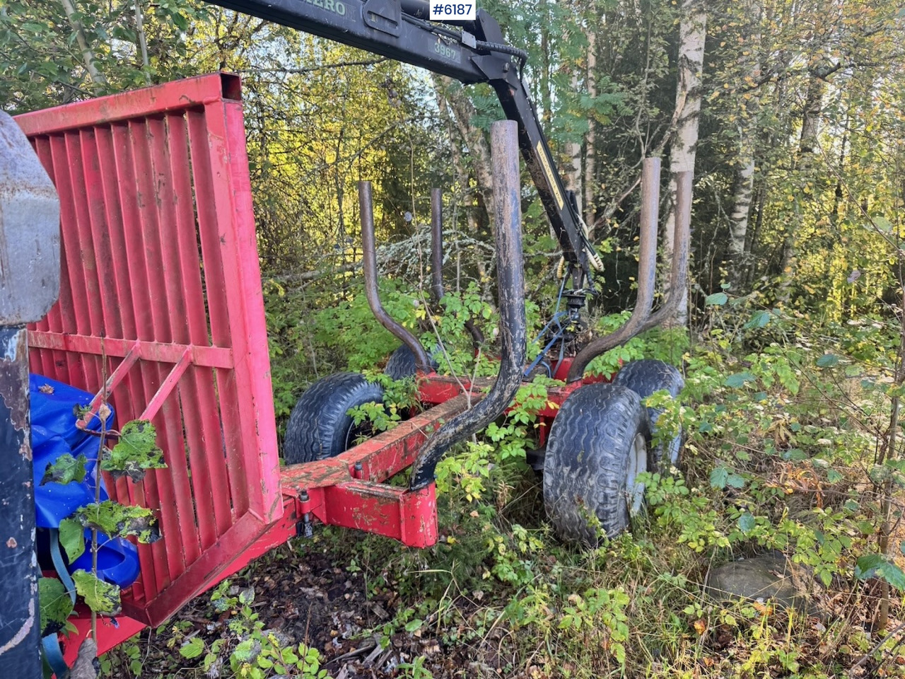 2008 Farmi Primero 3967 Timber trailer. - Logging trailer: picture 4 2008 Farmi Primero 3967 Timber trailer. - Logging trailer: picture 4