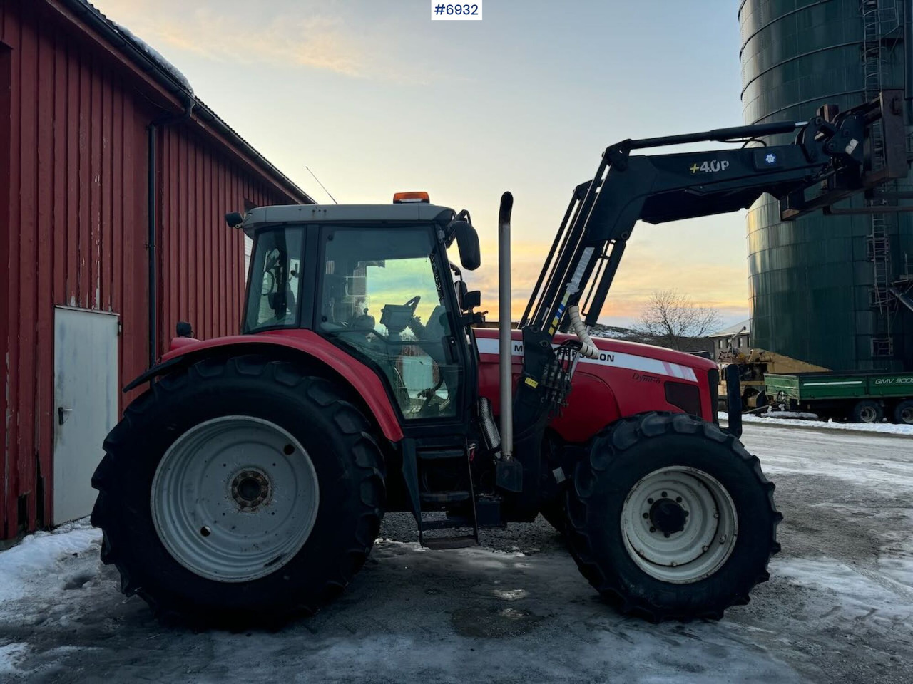 2008 Massey Ferguson 6475 m/ Trima frontlaster - Farm tractor: picture 2 2008 Massey Ferguson 6475 m/ Trima frontlaster - Farm tractor: picture 2