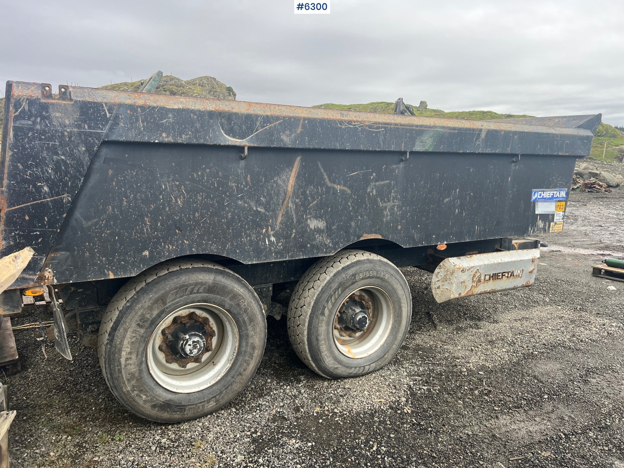 2012 Chieftain 20 ton 2 axle dump trailer - Farm tipping trailer/ Dumper: picture 4 2012 Chieftain 20 ton 2 axle dump trailer - Farm tipping trailer/ Dumper: picture 4