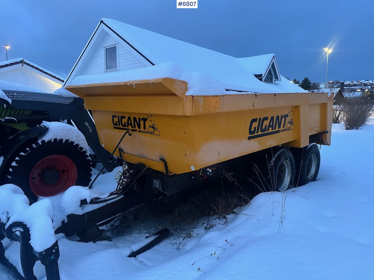 2013 Gigant trailer – 22 tons - Farm tipping trailer/ Dumper: picture 1 2013 Gigant trailer – 22 tons - Farm tipping trailer/ Dumper: picture 1