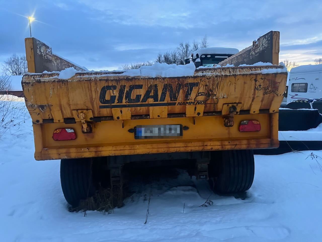 2013 Gigant trailer – 22 tons - Farm tipping trailer/ Dumper: picture 3 2013 Gigant trailer – 22 tons - Farm tipping trailer/ Dumper: picture 3