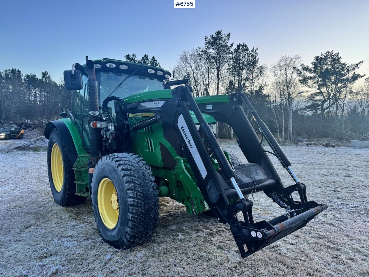 2013 John Deere 6125R w/ Front Hydraulics and Front Loader. - Farm tractor: picture 2 2013 John Deere 6125R w/ Front Hydraulics and Front Loader. - Farm tractor: picture 2