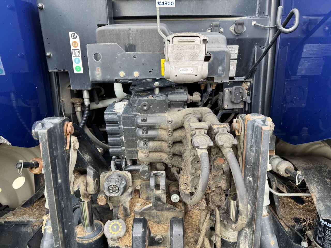 Leasing of  2013 New Holland T7.210 AC Blue Power m/ Frontlaster 2013 New Holland T7.210 AC Blue Power m/ Frontlaster: picture 16