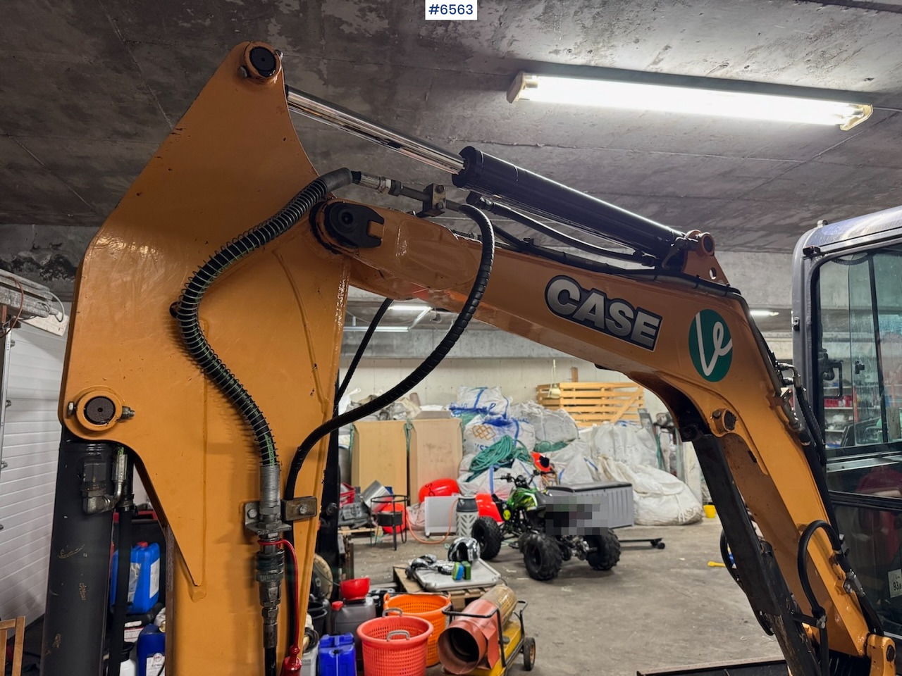 2014 Case CX 30B S2 ZTS w/ 3 buckets, grapple and trailer. - Excavator: picture 4 2014 Case CX 30B S2 ZTS w/ 3 buckets, grapple and trailer. - Excavator: picture 4