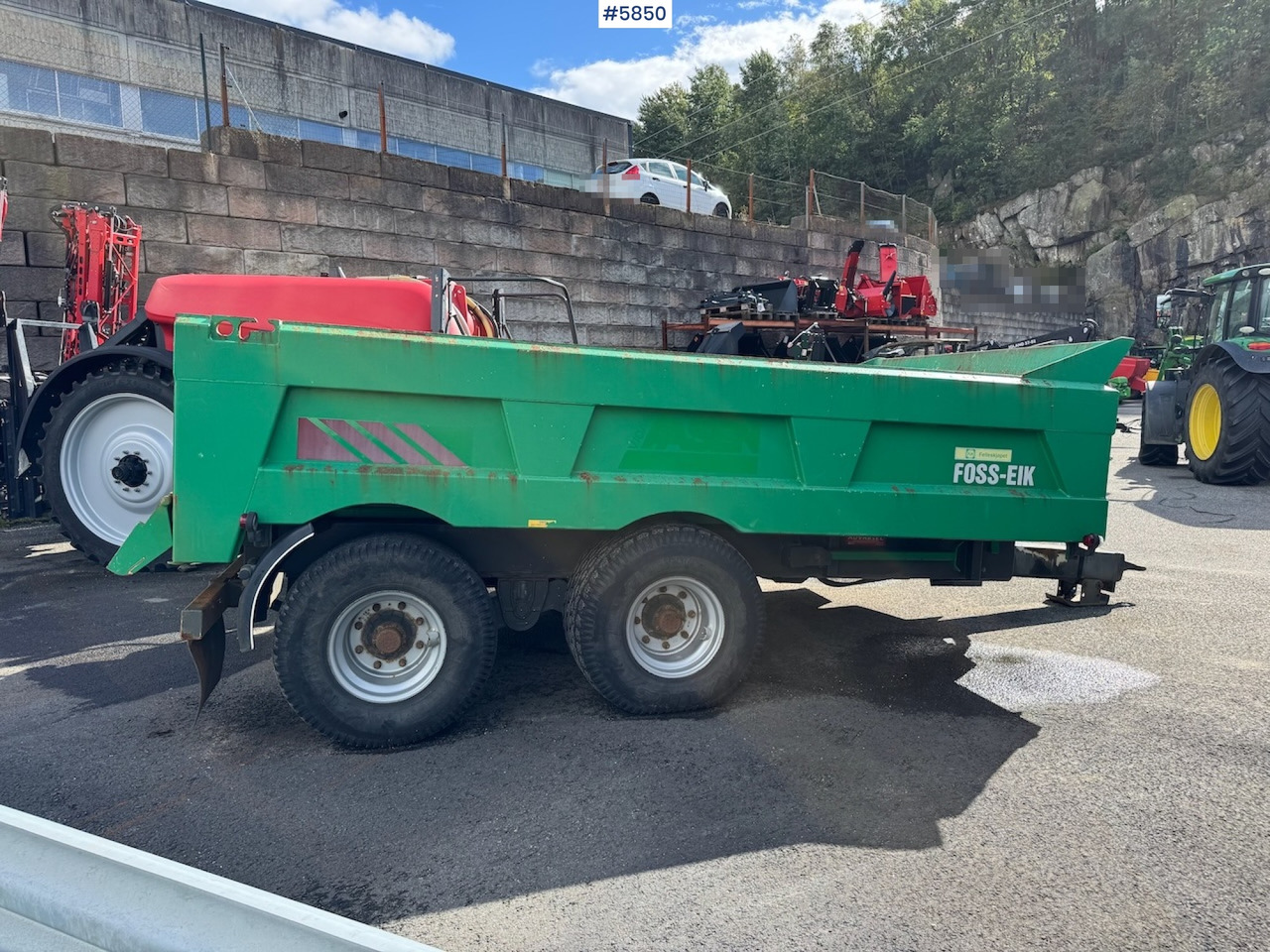 2015 Foss EIK 5.150 Dumper with 50 km/h. - Farm tipping trailer/ Dumper: picture 4 2015 Foss EIK 5.150 Dumper with 50 km/h. - Farm tipping trailer/ Dumper: picture 4