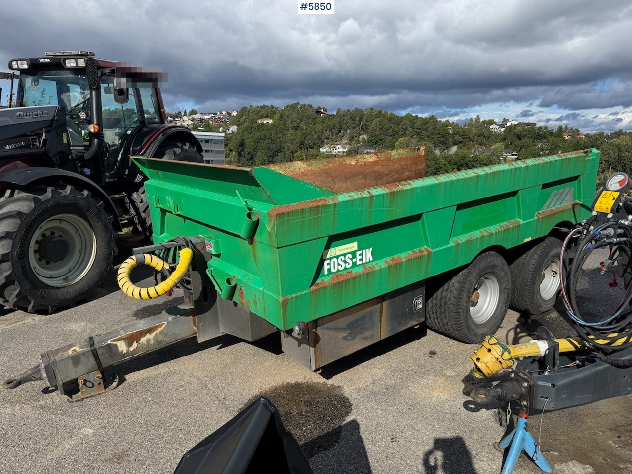 2015 Foss EIK 5.150 Dumper with 50 km/h. - Farm tipping trailer/ Dumper: picture 2 2015 Foss EIK 5.150 Dumper with 50 km/h. - Farm tipping trailer/ Dumper: picture 2