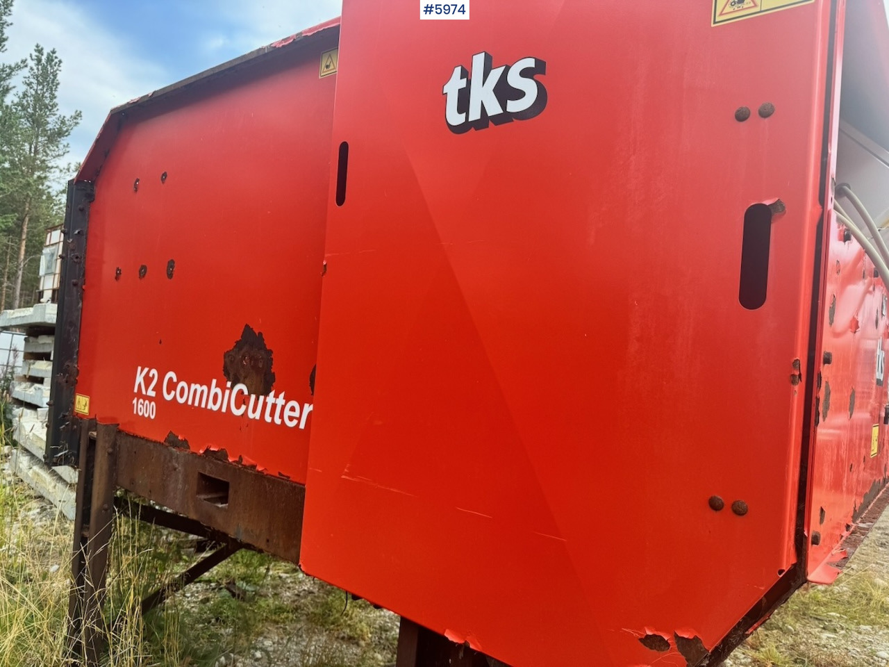 2015 TKS K2 Combi Cutter - Hay and forage equipment: picture 4 2015 TKS K2 Combi Cutter - Hay and forage equipment: picture 4