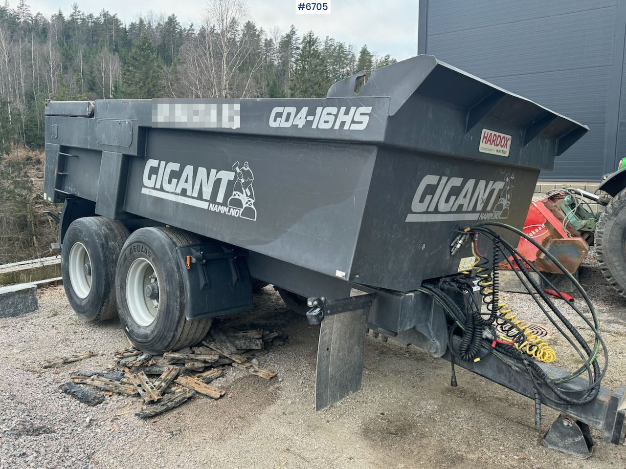 2017 Gigant GD4-16HS Dump Trailer - Farm tipping trailer/ Dumper: picture 1 2017 Gigant GD4-16HS Dump Trailer - Farm tipping trailer/ Dumper: picture 1